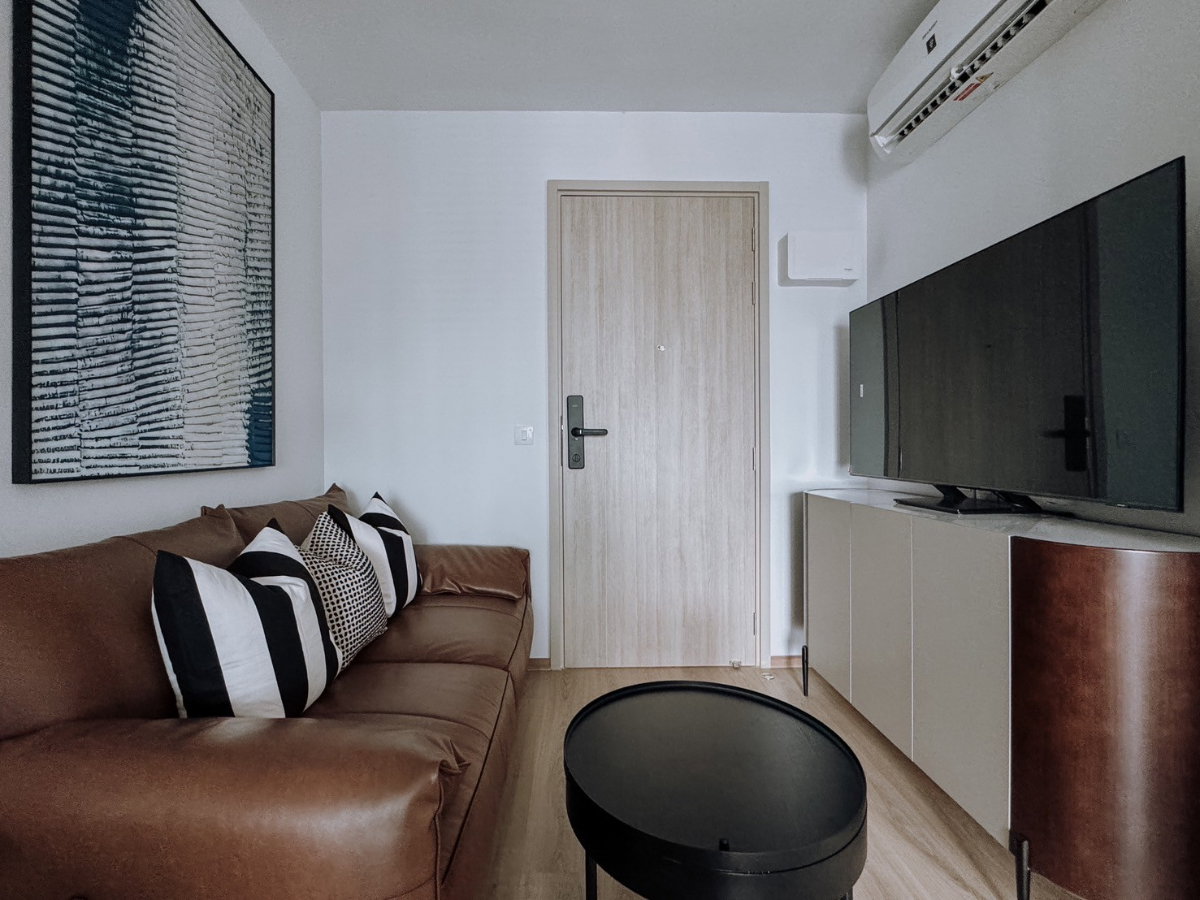รูป Condo for RENT : Life Rama 4 Asoke 𝐒𝐢𝐳𝐞 : 35 sqm. 1 Bed 1 Bath / City View 18th floor Fully furnished - รูปที่ 3/16