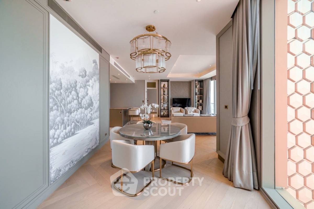 รูป คอนโด 3 ห้องนอน ชั้น 43 ขนาด 224 ตร.ม. โครงการ The Residences At Mandarin Oriental ใกล้ BTS สะพานตากสิน (ID 835169) - รูปที่ 4/14