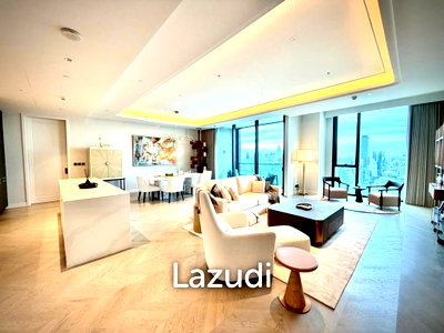 Condos for rent : 218 sqm Luxury 3 Bed Condo on 32nd Floor One89 Wireless Lumpini Bangkok
