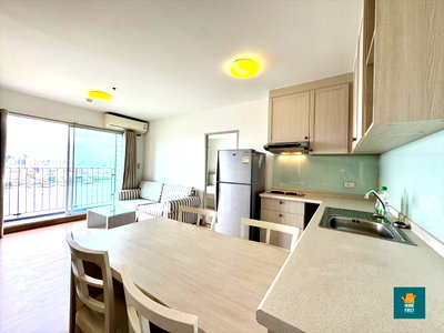 Condos for rent : Chapter One Ratburana, 2 bedrooms, 60 sq m, fully furnished, 20,000 baht.