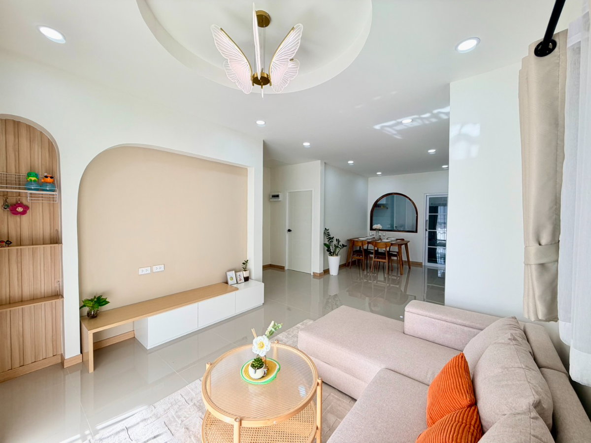 รูป  ให้เช่า 🏡 บ้านเดี่ยวชั้นเดียว 3 ห้องนอน พร้อมเฟอร์นิเจอร์ครบ ทำเลรวมโชค เชียงใหม่  #A4-H0595 - รูปที่ 22/37