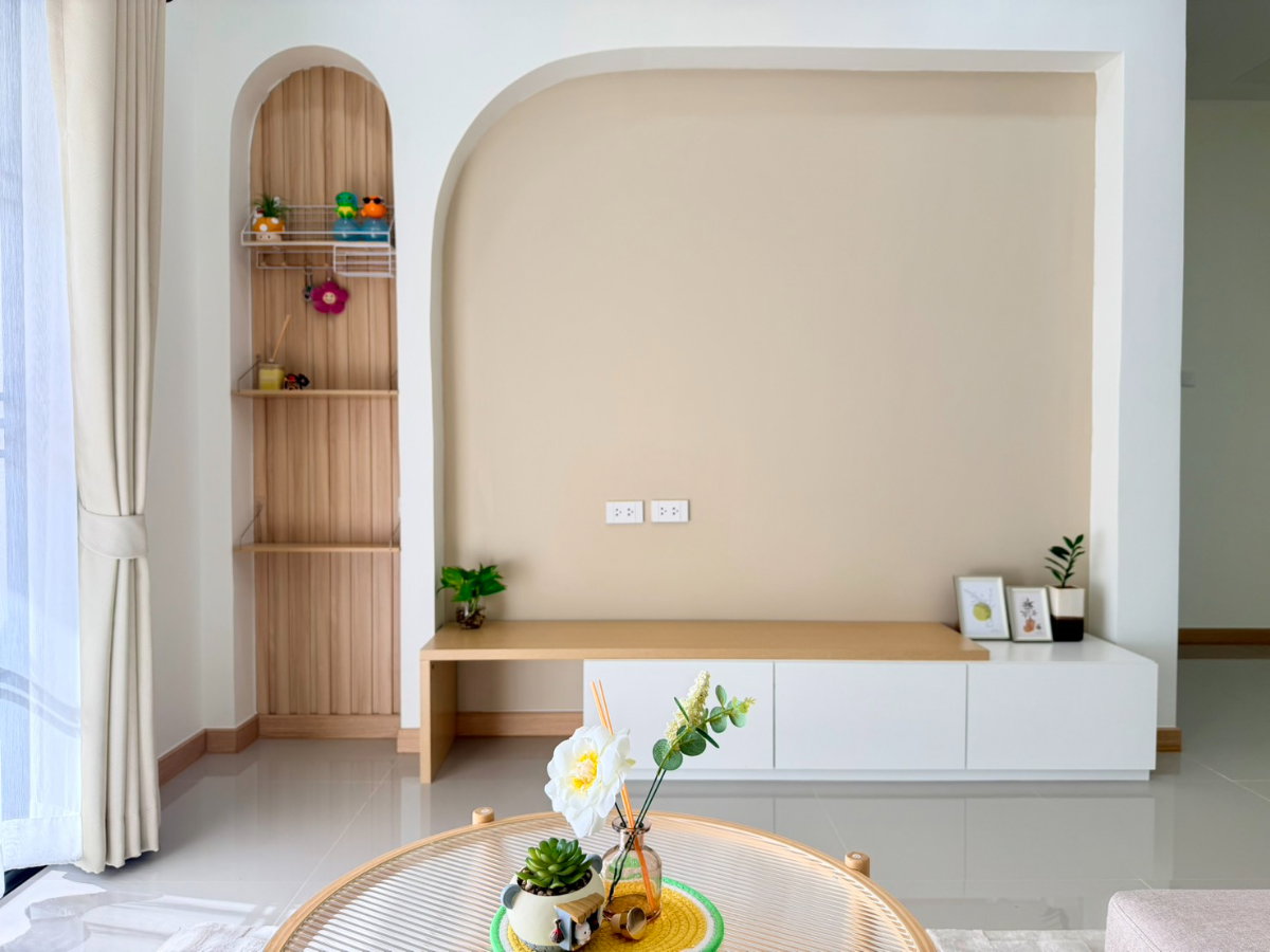 รูป  ให้เช่า 🏡 บ้านเดี่ยวชั้นเดียว 3 ห้องนอน พร้อมเฟอร์นิเจอร์ครบ ทำเลรวมโชค เชียงใหม่  #A4-H0595 - รูปที่ 15/37