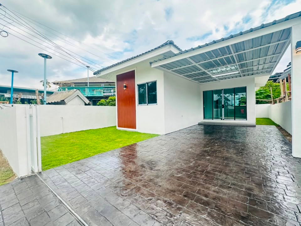 รูป 👉 ขาย 🏡 บ้านเดี่ยวชั้นเดียว บ้านใหม่พร้อมอยู่ โซนแม่ริม เชียงใหม่ #CMR100290 - รูปที่ 2/16