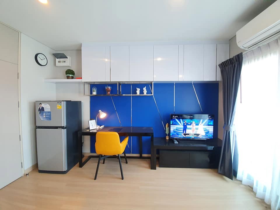 รูป ให้เช่า ลุมพินี สวีท ดินแดง–ราชปรารภ   12,000 บาท/เดือน | Studio 24 ตร.ม.  📅 พร้อมเข้าอยู่ ต้น ส.ค. 2569 - รูปที่ 1/9