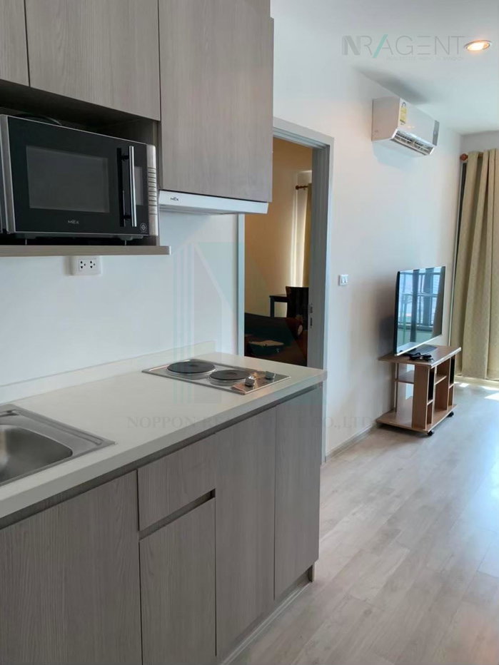 รูป 🚩 ให้เช่าคอนโด ไอดีโอ โมบิ จรัญ-อินเตอร์เชนจ์ อาคาร 1 ชั้น 18 1 ห้องนอน ขนาด 34 ตรม ใกล้ ฟู้ดแลนด์ซุปเปอร์มาร์เก็ต - รูปที่ 6/8