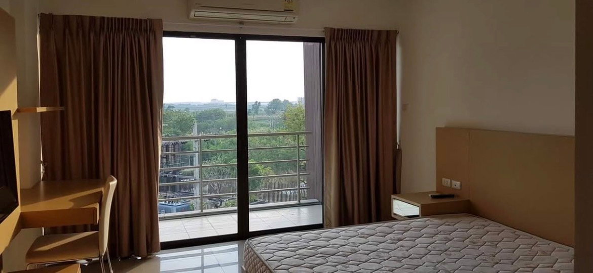 รูป ให้เช่า Landmark Residence @ ABAC Bangna 🏡 6,500 พร้อมอยู่ ‼️ #ตอบแชทไว🔥🔥 รหัส B824 - รูปที่ 2/6