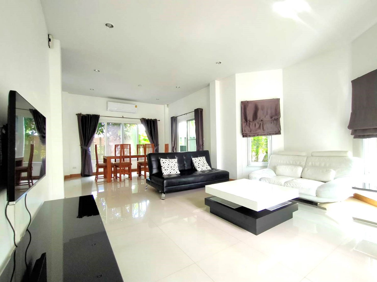 รูป ให้เช่า 🏡 บ้านเดี่ยว 2 ชั้น 3 ห้องนอน ในโครงการ พร้อมเฟอร์นิเจอร์ครบ ทำเลหางดง เชียงใหม่  #AHD-H0300 - รูปที่ 6/39