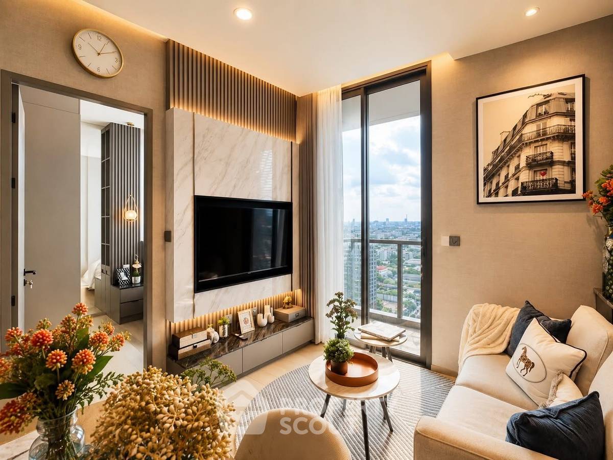 รูป คอนโด 1 ห้องนอน ชั้นสูง 22, ขนาด 33 ตร.ม. The Extro Phayathai–Rangnam | ใกล้ BTS อนุสาวรีย์ชัยฯ 300 ม. (ID 3084146) - รูปที่ 5/8