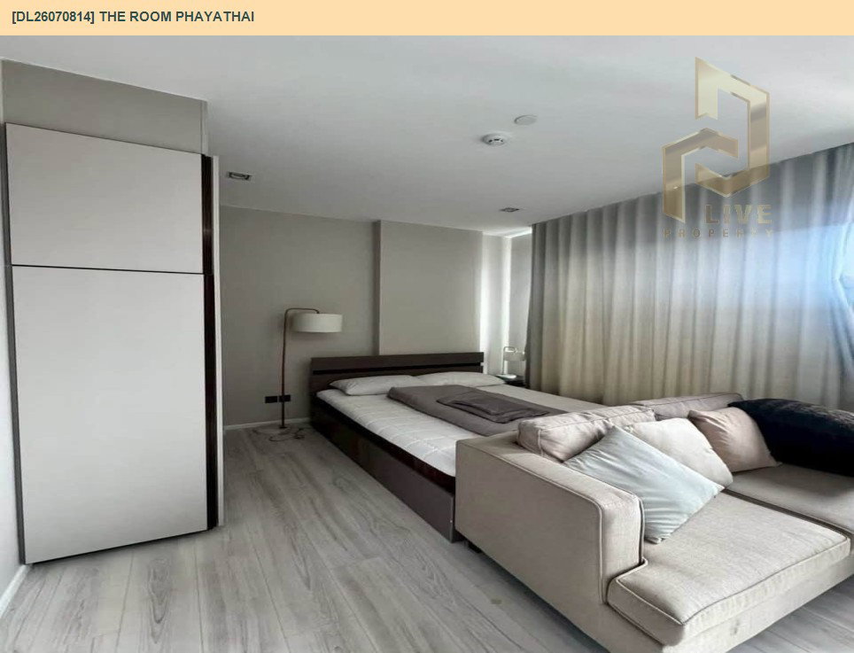 รูป DL26070814 ให้เช่าคอนโด เดอะ รูม พญาไท (The Room Phayathai) ใกล้ BTS พญาไท พร้อมเข้าอยู่ โทรด่วน 0653619502 LineID @952jdxxk - รูปที่ 2/9