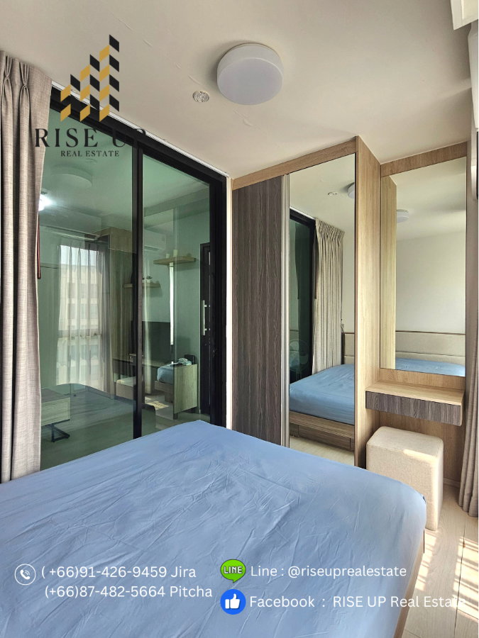 รูป ปล่อยเช่า 🔥 Unio Sukhumvit 72 phase 2, สตูดิโอ 1 ห้องน้ำ, 28 ตรม. 🔥 ราคา 9,000/เดือน 🔥 - รูปที่ 6/12