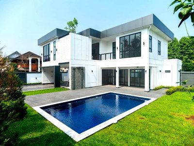 บ้านเดี่ยว วิทยาลัยพยาบาลบรมราชชนนีเชียงใหม่ : ขาย 🏡✨ บ้าน Pool Villa 2 ชั้น สร้างใหม่ ระดับ Premium ใกล้โรงเรียนนานาชาติ  #C7MG100936
