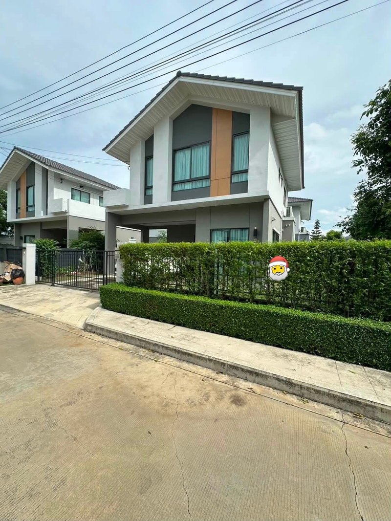 บ้านเดี่ยวให้เช่า : 🏡 FOR RENT บ้านเดี่ยว 2 ชั้น Perfect Park กรุงเทพกรีฑา – ร่มเกล้า 3 ห้องนอน 2 ห้องน้ำ บ้านสวย สภาพใหม่ พร้อมเข้าอยู่ทันที