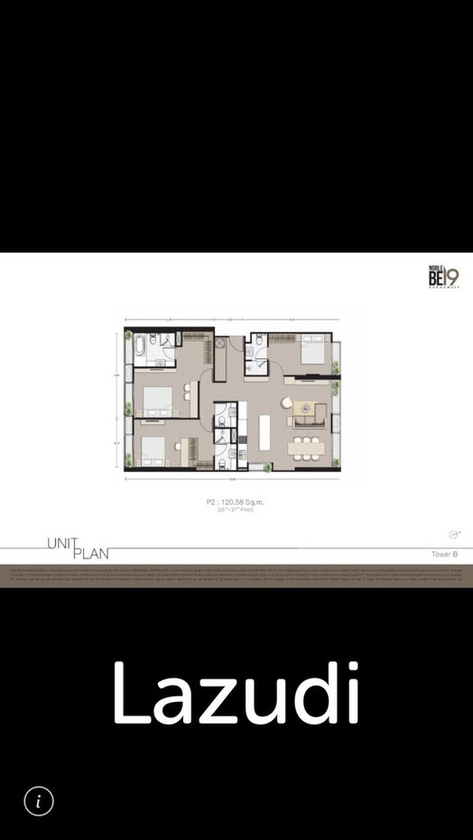 รูป 1bed 1bath 50Sqm for sale at Noble be19 - รูปที่ 21/25