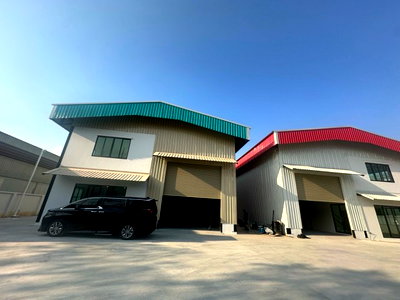 Factory for rent Asian Institute of Technology (AIT) : Phahonyothin-Iyara opens! Newly opened warehouse for rent, 3 rai, Iyara Market, 2 km., 340 sq m., Thep Kunchorn, on the same road.