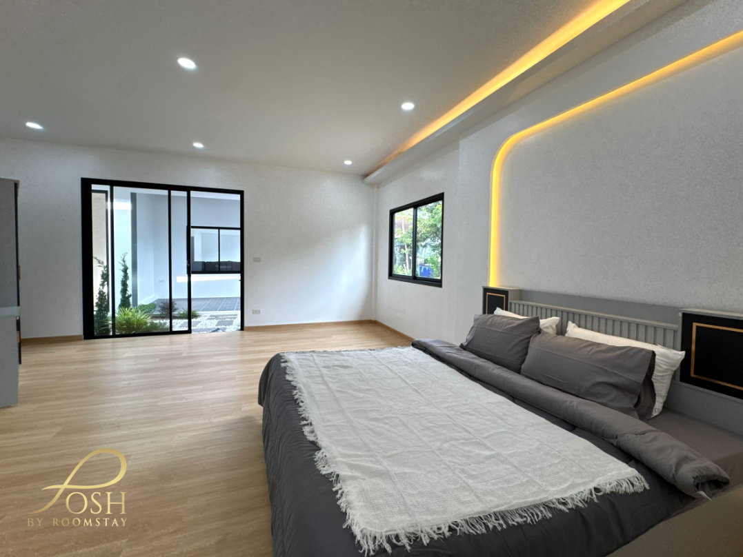 รูป บ้านเดี่ยวรีโนเวทใหม่ ดุสิตบุรี สามกอง–รัษฎา ใกล้สี่แยกราชภัฏ, บ้านที่ออกแบบมาเพื่อคนที่ต้องการพื้นที่ใช้สอยมากกว่าทั่วไป สามารถจอดรถได้มากกว่า5คัน - รูปที่ 19/39