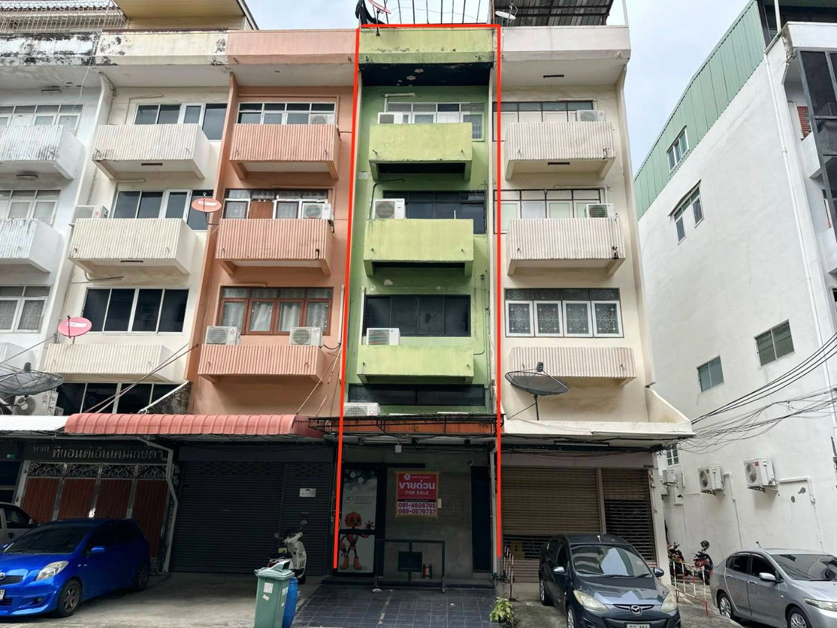 รูป ❤️💛💙 (ขาย) ขายอาคารพาณิชย์ 4 ชั้นครึ่ง พร้อมดาดฟ้า   🏢ทำเลวิภาวดีรังสิต ใกล้จตุจักร  - รูปที่ 2/22