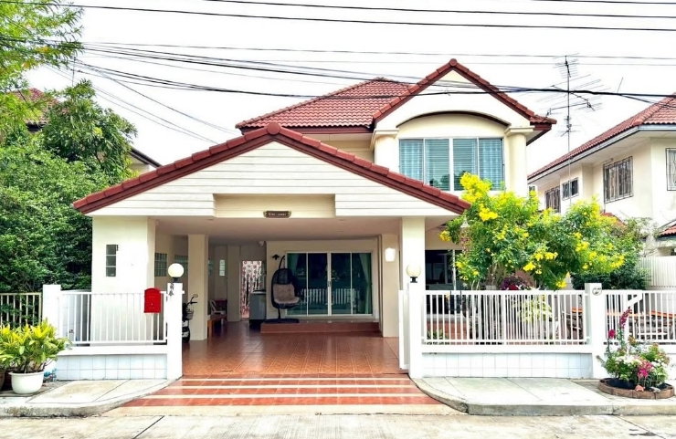 ขายบ้านเดี่ยว : บ้านเดี่ยว2ชั้น พร้อมอยู่ ม.สัมมากร มีนบุรี2