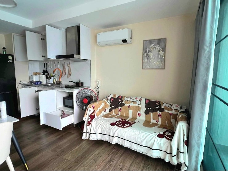 รูป ปล่อยเช่า The one condo พร้อมเฟอร์ฯ #วิวสระว่ายน้ำ ใกล้เซ็นทรัลเฟส , ม.พายัพ , ร.พ.กรุงเทพ , นิมมาน ( 2 นอน 2 น้ำ ) - รูปที่ 7/16