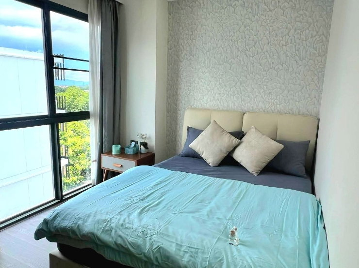 รูป ปล่อยเช่า The one condo พร้อมเฟอร์ฯ #วิวสระว่ายน้ำ ใกล้เซ็นทรัลเฟส , ม.พายัพ , ร.พ.กรุงเทพ , นิมมาน ( 2 นอน 2 น้ำ ) - รูปที่ 6/16