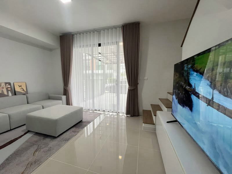 รูป 🏡 FOR RENT Pleno Sukhumvit Bangna 2 3 ห้องนอน 2 ห้องน้ำบ้านใหม่ สไตล์โมเดิร์น พร้อมเข้าอยู่ | Fully Furnished | Pet Friendly - รูปที่ 3/17