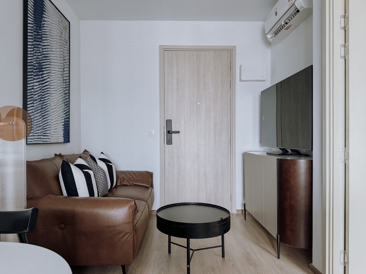รูป Condo for RENT : Life Rama 4 Asoke 𝐒𝐢𝐳𝐞 : 35 sqm. 1 Bed 1 Bath / City View 18th floor Fully furnished - รูปที่ 2/16