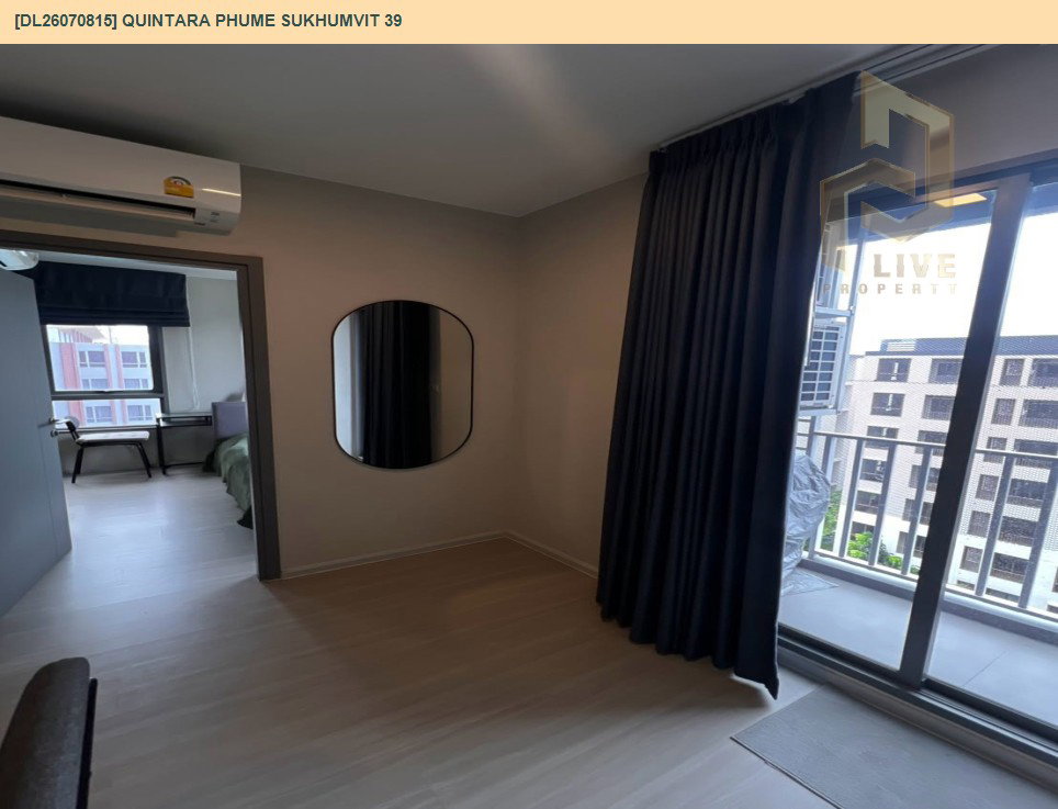 รูป DL26070815 ให้เช่าคอนโด ควินทารา ภูม สุขุมวิท 39 (Quintara Phume Sukhumvit 39) ใกล้ BTS พร้อมพงษ์ พร้อมเข้าอยู่ โทรด่วน 0653619502 LineID @952jdxxk - รูปที่ 13/14