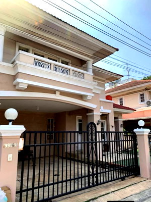 เช่าบ้านเดี่ยว โรงเรียนนานาชาติเด่นหล้า : ปล่อยเช่าบ้านเดี่ยว 2ชั้น บางบัวทอง
