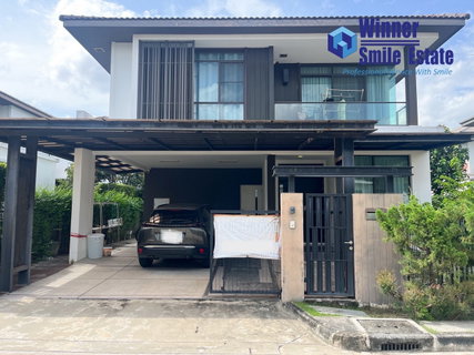 Urgent!!! Single house for sale, Mantthana Lake Watcharapol, Phase 2.