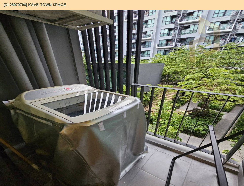 รูป DL26070796 ให้เช่าคอนโด เคฟ ทาวน์ สเปซ (KAVE Town Space) ใกล้ - พร้อมเข้าอยู่ โทรด่วน 0653619502 LineID @952jdxxk - รูปที่ 10/10