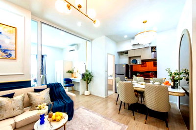 Condos for rent : S1 Rama 9. 1bed 33sq.m. Line id: @pfagent