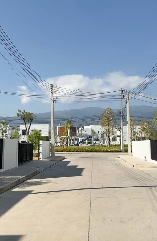 รูป ให้เช่าบ้านเดี่ยวทำเลดีในโครงการปาล์มวิวโชตนา ข่วงสิงห์ ตั้งอยู่ติดถนนเมนใหญ่ ข้างบ้านตัวอย่าง เดินทางสะดวก ใกล้ตัวเมือง RH-32 - รูปที่ 29/30