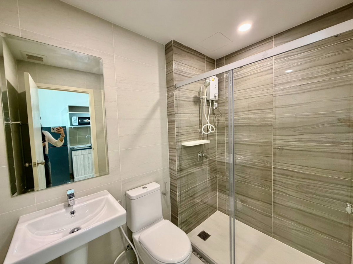รูป PFD-08793 ให้เช่าคอนโด ศุภาลัย เวอเรนด้า สุขุมวิท 117 (Supalai Veranda Sukhumvit 117) 1 ห้องนอน ขนาด 28 ตร.ม. แต่งครบพร้อมอยู่ ใกล้ BTS ปู่เจ้า 🏙️✨ - รูปที่ 6/7