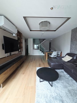📌 ให้เช่าคอนโด เบลล์ แกรนด์ พระราม 9 อาคาร C1 ชั้น 34 Duplex 3 ห้องนอน ขนาด 108 ตรม ใกล้ Central Plaza พระราม 9