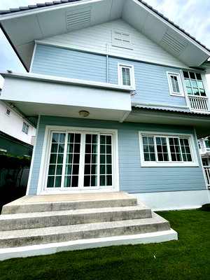 Houses for rent Bangkok : House for Rent | Burasiri Panya Indra | Fully Furnished | Move-in Ready | Premium Resort-Style Community