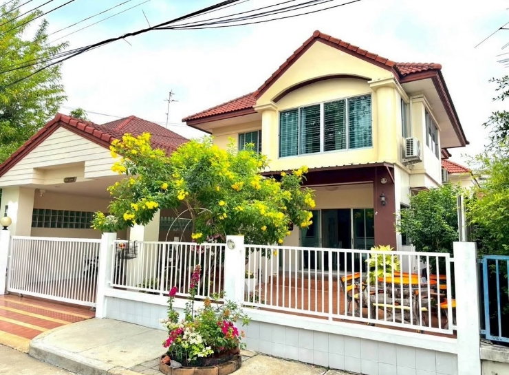 รูป บ้านเดี่ยว2ชั้น พร้อมอยู่ ม.สัมมากร มีนบุรี2 - รูปที่ 2/9