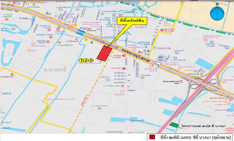 รูป ห้องชุด/คอนโดมิเนียม 26.64 ตร.ม. ห้องชุด ลุมพินี เมกะซิตี้ บางนา [ชั้น 28 อาคาร C] บางพลี สมุทรปราการ 1.7M - รูปที่ 10/11