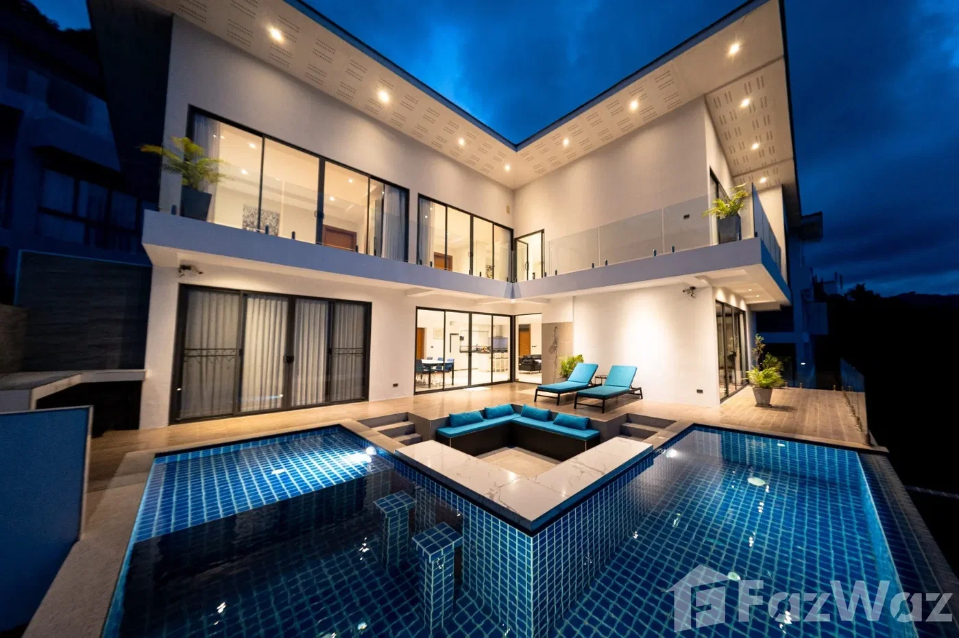 รูป วิลล่าให้เช่า 5 ห้องนอน ใน บ่อผุด, สุราษฎร์ธานี 6572696 - รูปที่ 2/23