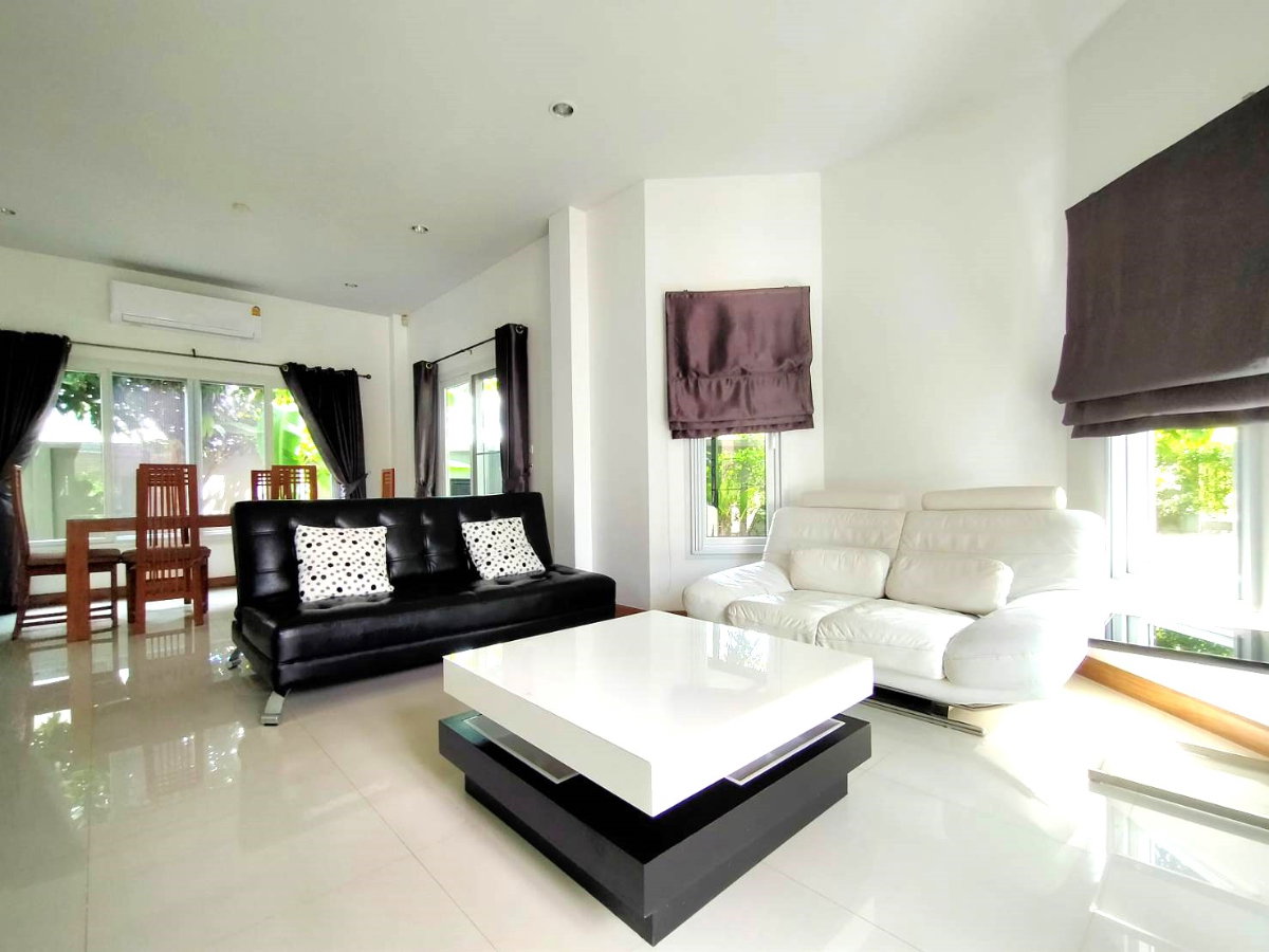 รูป ให้เช่า 🏡 บ้านเดี่ยว 2 ชั้น 3 ห้องนอน ในโครงการ พร้อมเฟอร์นิเจอร์ครบ ทำเลหางดง เชียงใหม่  #AHD-H0300 - รูปที่ 3/39