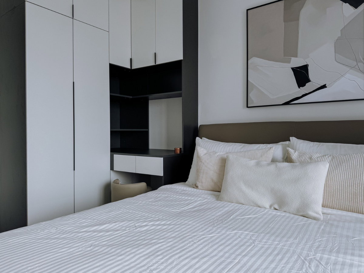 รูป Condo for RENT : Life Rama 4 Asoke 𝐒𝐢𝐳𝐞 : 35 sqm. 1 Bed 1 Bath / City View 18th floor Fully furnished - รูปที่ 8/16