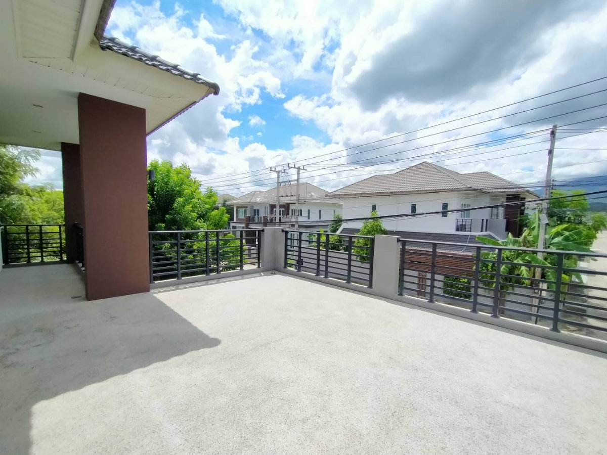 รูป ให้เช่า 🏡 บ้านเดี่ยว 2 ชั้น 3 ห้องนอน ในโครงการ พร้อมเฟอร์นิเจอร์ครบ ทำเลหางดง เชียงใหม่  #AHD-H0300 - รูปที่ 30/39