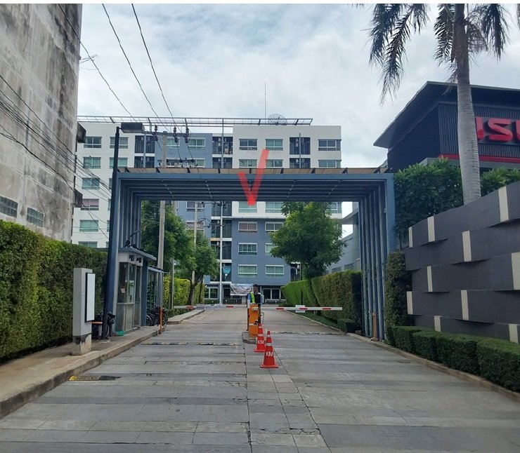 รูป ห้องชุด/คอนโดมิเนียม 28.84 ตร.ม. ห้องชุด ดี คอนโด รัตนาธิเบศร์ [ชั้น 5 อาคาร D] เมืองนนทบุรี นนทบุรี 1.2M - รูปที่ 2/19