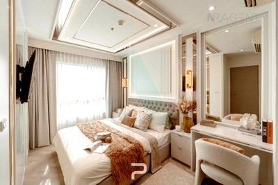 Condos for rent : 🚩 For Rent Condo LIFE RATCHADAPISEK Building 1, Floor 23,2 bed room, Room size 57 sqm