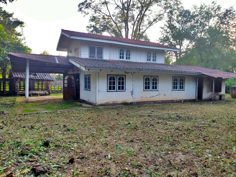 AL-6-0419|บ้านพักอาศัยครึ่งตึกครึ่งไม้ 2 ชั้น บ้านนาราชควาย ต. นาราชควาย อ.เมืองนครพนม จ.นครพนม (ราคา 950,000 บาท)
