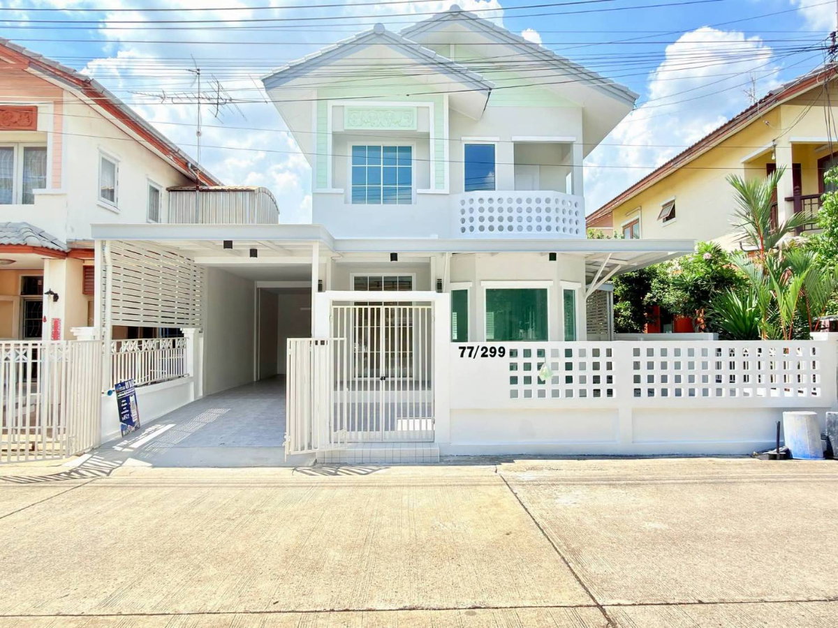 รูป บ้านแฝดรีโนเวทใหม่ ราคาถูกคุ้ม ทำเลดี หมู่บ้านฟ้าปิยรมย์ อิงนที เฟส4 ซ.1 บึงคำพร้อย ลำลูกกา ปทุมธานี  - รูปที่ 2/25