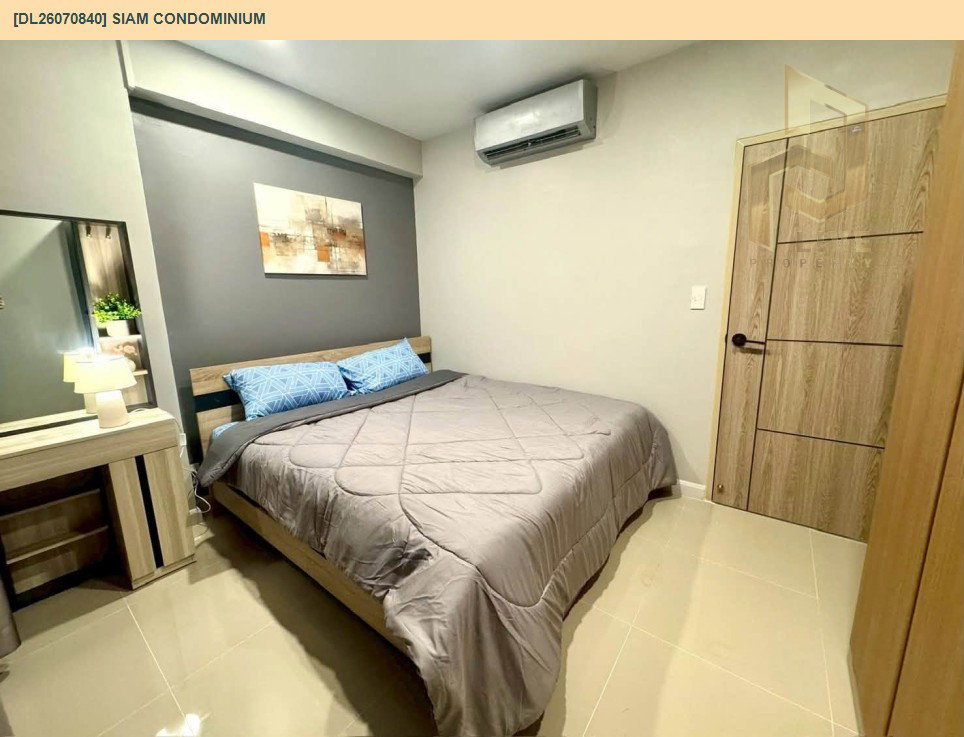 รูป DL26070840 ให้เช่าคอนโด สยาม คอนโดมิเนียม (Siam Condominium) ใกล้ - พร้อมเข้าอยู่ โทรด่วน 0614453194 LineID @952jdxxk - รูปที่ 5/7