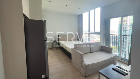 Corner Room Studio City View Fully Furnished Good Location Close to MRT Thailand Cultural Centre Station @ Noble Revolve Ratchada 2