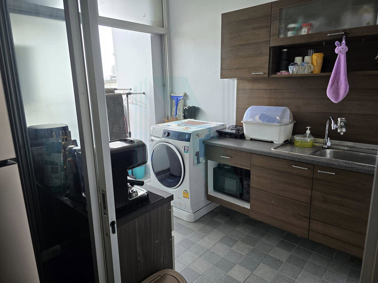 รูป ให้เช่าคอนโด รัชดา ซิตี้ 18 อาคาร 1 ชั้น 5 1 ห้องนอน ขนาด 44.00 ตรม ใกล้ โรงเรียนจันทร์หุ่นบำเพ็ญ - รูปที่ 7/8
