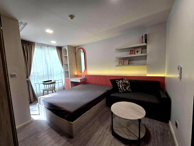 Condos for rent : P-54818 📢 #Atmoz Tropicana Bangna Building D 1 Bed 1 Bath Near MRT Si Iam Line: @easythaihome 085-592-2897