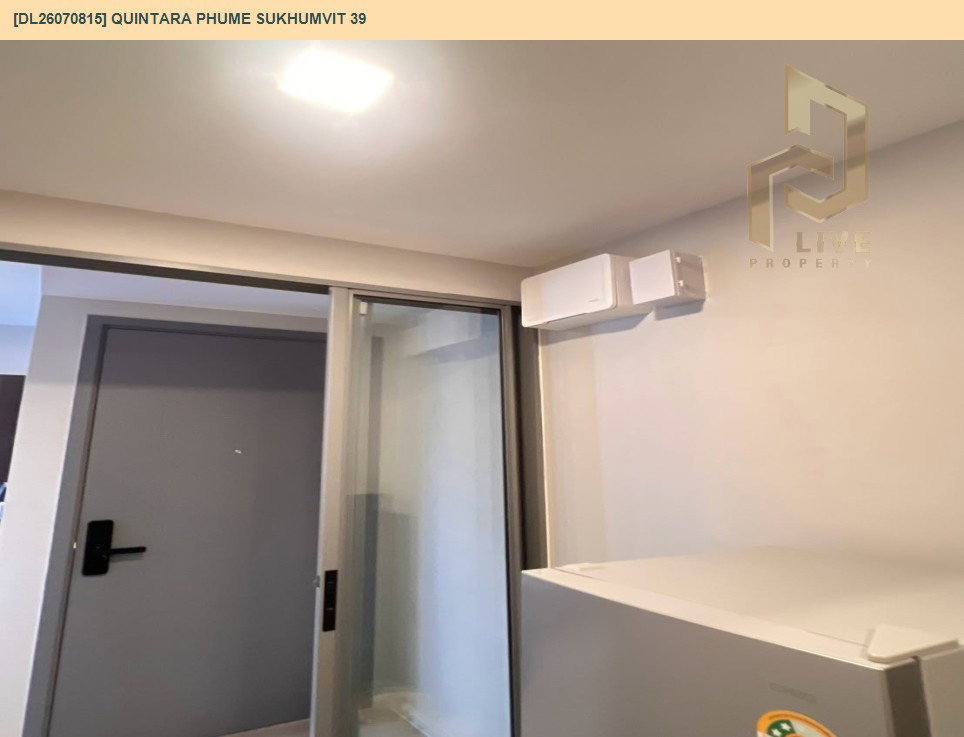 รูป DL26070815 ให้เช่าคอนโด ควินทารา ภูม สุขุมวิท 39 (Quintara Phume Sukhumvit 39) ใกล้ BTS พร้อมพงษ์ พร้อมเข้าอยู่ โทรด่วน 0653619502 LineID @952jdxxk - รูปที่ 9/14