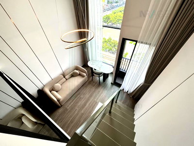 Condos for rent : 🔺 For Rent Condo SO ORIGIN KASET INTERCHANGE Building 1, Floor 12,Duplex, Room size 37 sqm